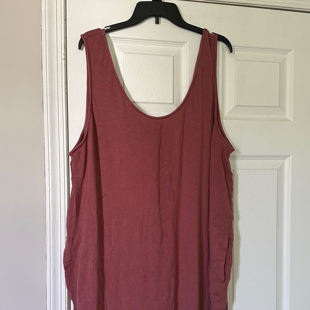 Fabletics Mauve Tank Jumpsuit